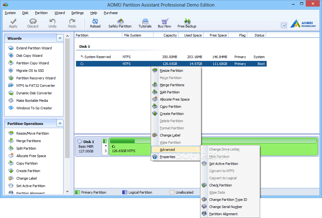 aomei partition assistant pro full